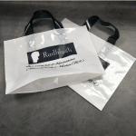 Trending Products Customized Logo Print PE Plastic Shopping Bag With Logo