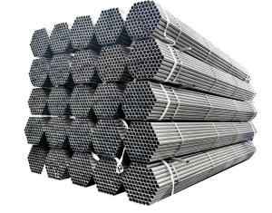 China ERW Round Galvanized Steel Pipe 27mm EMT 2 Inch Welding Coated on sale