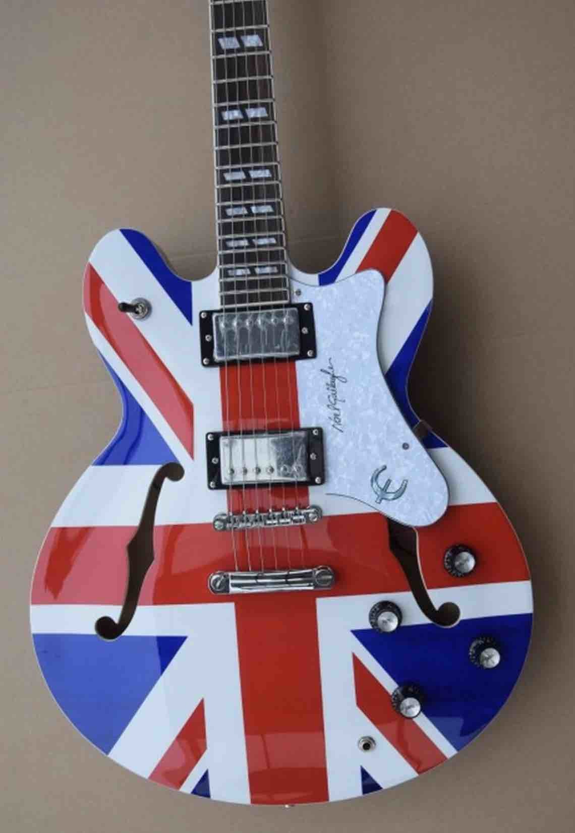 Custom Shop ES-335 LP Noel Gallagher Confederate Guitar