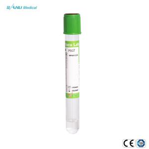 Quality Gel And Lithium Heparin Vacuum Blood Collection Tube CE Approved wholesale