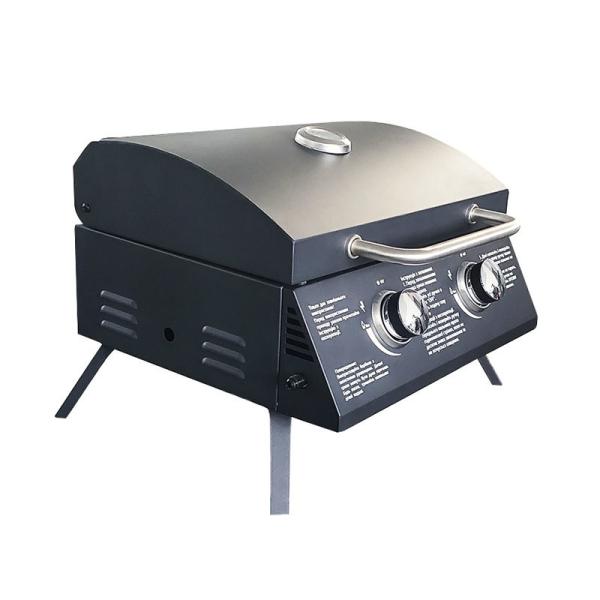 Portable Kitchen Stainless Steel Gas BBQ Grill for Smokeless Camping and Garden