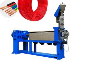 Quality 60KW Cable Extruder Machine , PVC Cable Extrusion Machine Line wholesale
