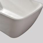 Adult Fiberglass Acrylic Free Standing Bathtubs Bathroom 55 Inch 1-2 Person