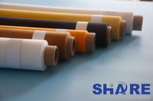 Quality Textile Screen Printing Meshes With High Tension / Low Elongation Properties wholesale