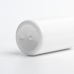Silver Cosmetic Dropper Bottle 50ml For Essential Oil 34mm Diameter