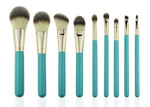 Quality Eco Complete Natural Foundation Eye Makeup Brushes Professional Set 9pcs wholesale