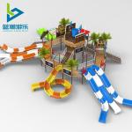 Great Fun Fiberglass Water Park Swimming Pool Aqua Play Special House