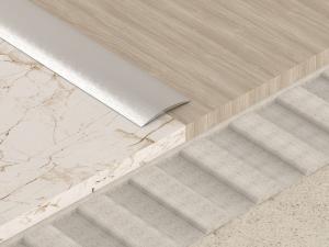 Quality T Shaped Buckles Decorative Aluminium Angle Strip 10mm Floor Curved Cover Strip wholesale
