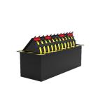 Car Parking Hydraulic Vehicle Barriers Heavy Duty Electronic Hydraulic Rising