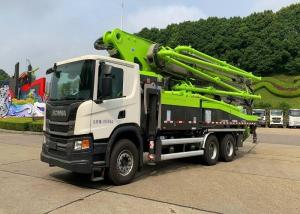 Quality Zoomlion 52m New Concrete Pump Truck High Pressure Pumping Hydraulic wholesale