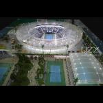ODM Miniature Architectural Stadium Model Making 1/75 Tennis Center