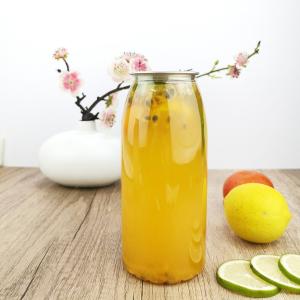 Quality Milk Plastic 650ml Disposable Drinking Bottles With Snap Lids wholesale