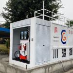 Portable CNG Fuel Tank Skid-Mounted CNG Station High Flexibility CNG Filling