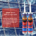 Aquariums 0.96g/Ml Acrylic Silicone Adhesive Sealant