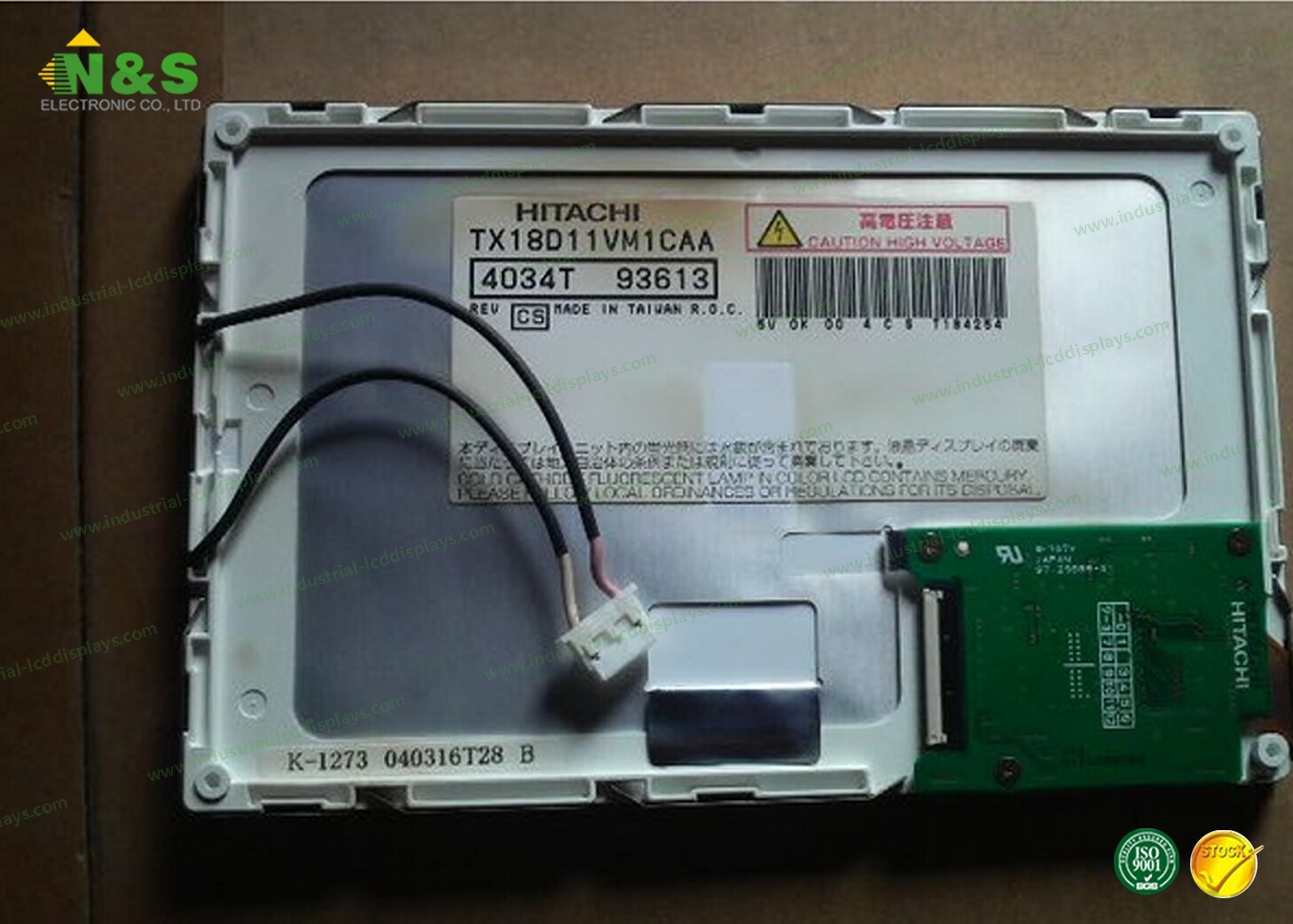 Transmissive 7 Charater LCD Display Module 150 cd/m² For Car / Gps / Hotel TX18D11VM1CAA