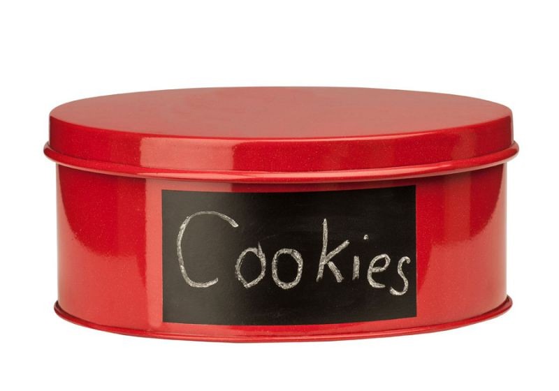 Custom Food Grade Cookie Tin Containers Box With Logo Printing , ISO90001:2008