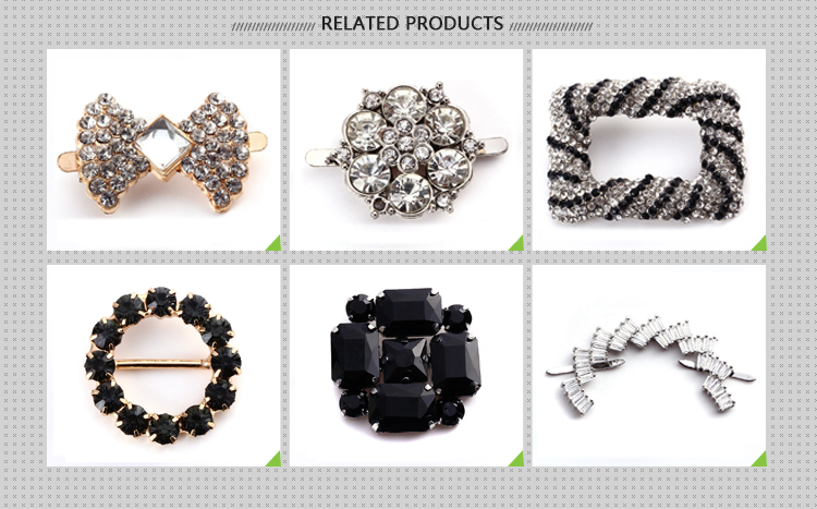 Sun Style Crystal Shoe Accessories Clips Ornament Support Customization