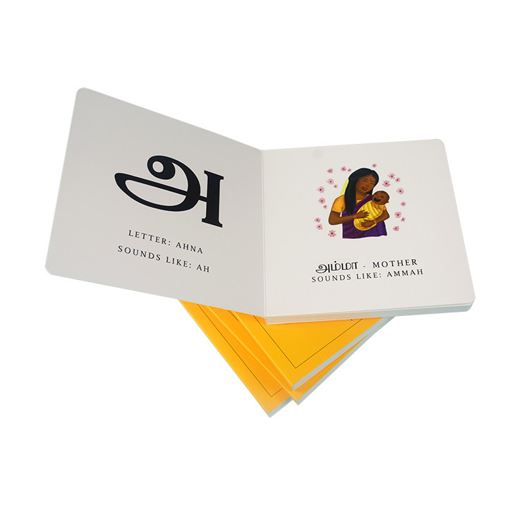 150x150mm On Demand Board Book Printing Butterfly Short Run Book Printing And Binding