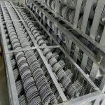 Non Shaft Continuous Screw Flight Blade Carbon Steel Material