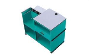 Quality Express Supermarket Checkout Counters Anti Rust Stainless Steel Table Top wholesale