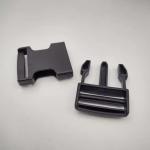 15mm To 51mm Black Backpack Plastic Buckle L Shaped