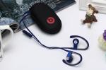 Beats by Dr. Dre Powerbeats 2 Ear-Hook Wired Headset Headphones - Blue made in