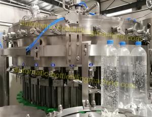 Quality SS304 / 316 Automatic Bottle Filling Machine Carbonated Water Bottling Plant wholesale