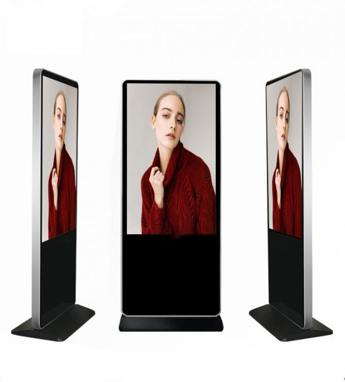 Advertising Player 55 Inch 4k Aluminum Digital Display Screen With High Brightness