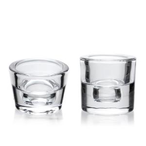Quality Clear Candle Holder Lead Free Crystal Glass Creative Party Celebration Decoration wholesale
