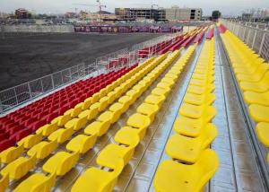 Quality Demountable Outdoor Temporary Grandstand Seating For Local Fairs / Pop Concerts Low Maintenance wholesale