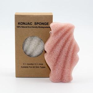 Quality Wave Fishtail Konjac Exfoliating Sponge wholesale