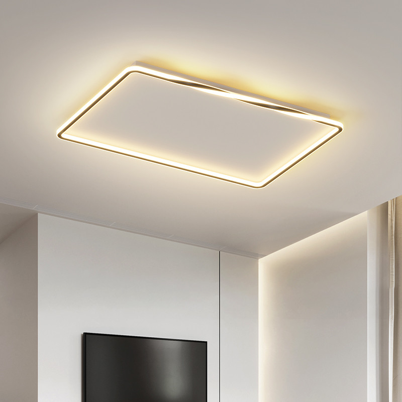 Nordic Living Room Minimalist Ceiling Lights Modern Bedroom Recessed Rectangular Ceiling Lights(WH-MA-247)