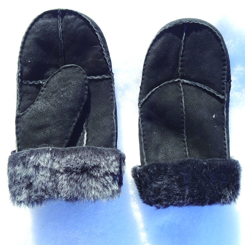 High quality sheepskin gloves for women