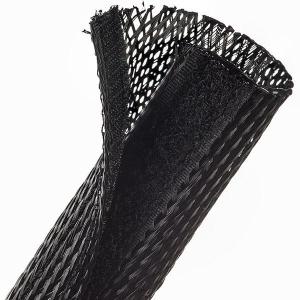 Quality PA66 Self Wrap Velcro Nylon Expandable Sleeving Flame Retardant wholesale
