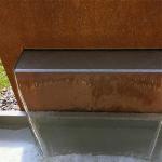 Laser Cut Blade Decorative Corten Steel Panels