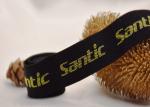 Clothes SGS Silicone Logo Elastic Webbing Band Non Slip 3D Raised
