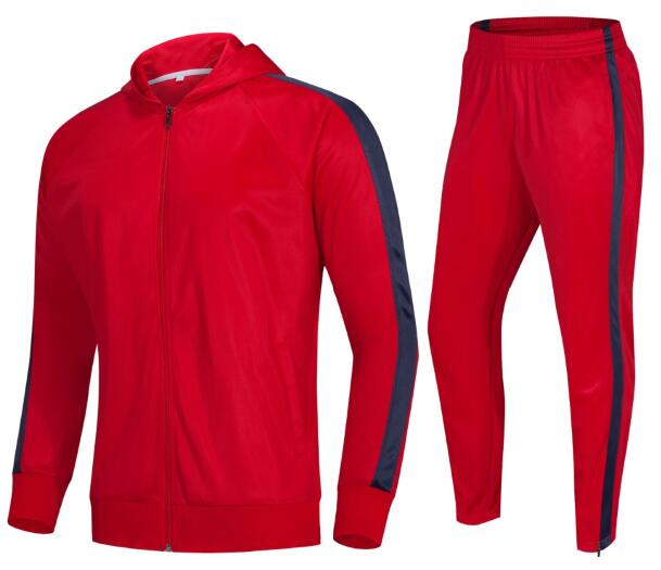 2021 New Arrival men sports tracksuits with the front zipper Sweatshirt With Pockets Mens Zip Up Knit Denim Sweatshirt