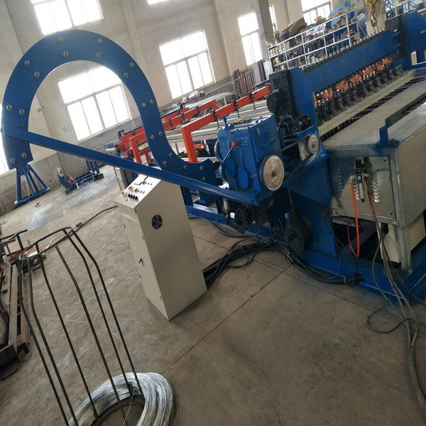 Huayang 75times/min Diamond Mesh Wire Making Machine PLC Touch Screen