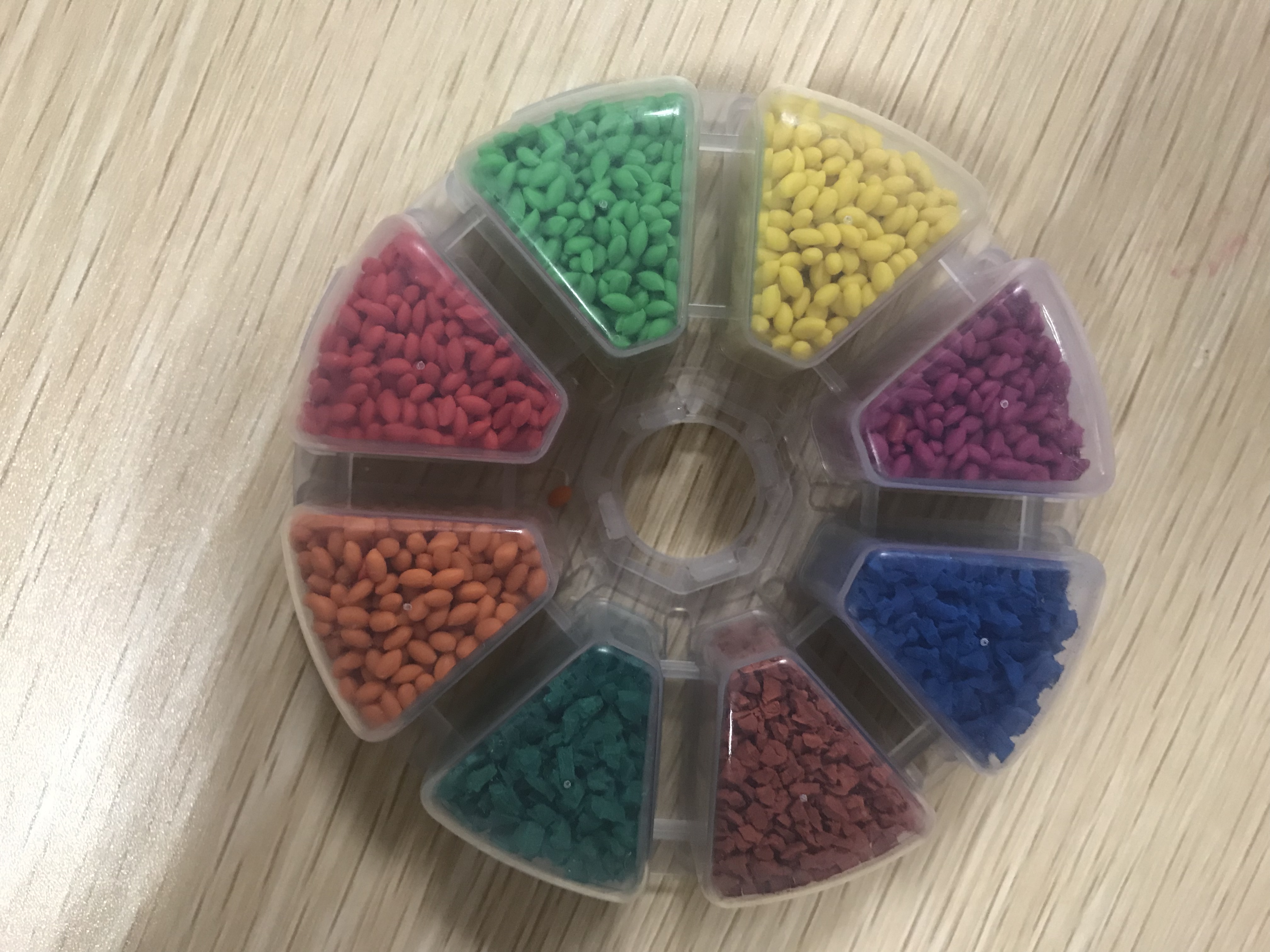 SGS IAAF Certified Tennis Ground Colored Rubber Granules