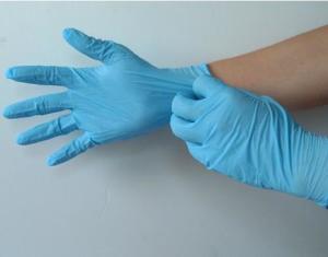 Quality Wholesale Blue Nitrile Disposable Hand Gloves Bulk Online Near Me wholesale