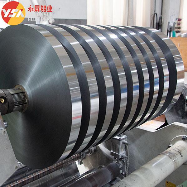 Cheap 20-90mm AL/PET/AL Laminated Double Sided Aluminum Foil For HVAC Duct for sale