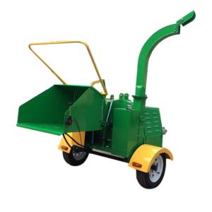 Quality Forest 40HP Mobile Wood Grinder DWC-40 1280RPM Wood Log Chipper wholesale