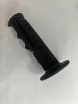 Standard Size Black Bicycle Rubber Handle Grips Weather Resistance