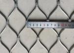 Bridge Flexible Balustrade Cable Mesh Anti Alkali 4.0mm Wire Cable Mesh