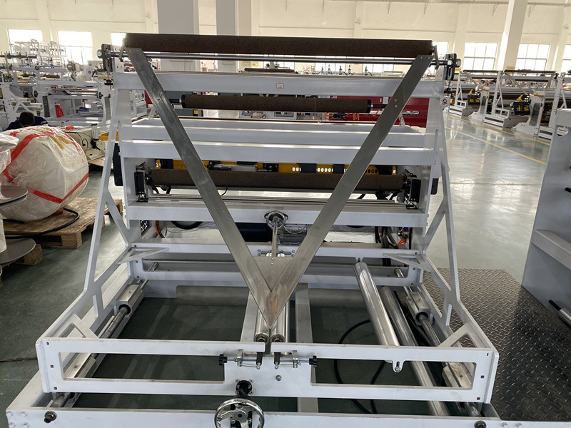 HDPE CPP POF Plastic Film Folding Side Sealing Machine 13.5kw 2000kg