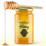 CMYK Personalised Honey Jam Jar Labels