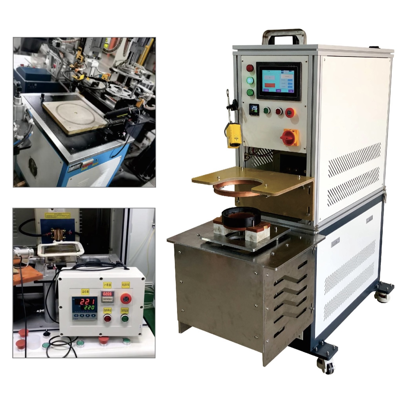 Customized Industrial Induction Heating Machine For Closed Loop Control Heating