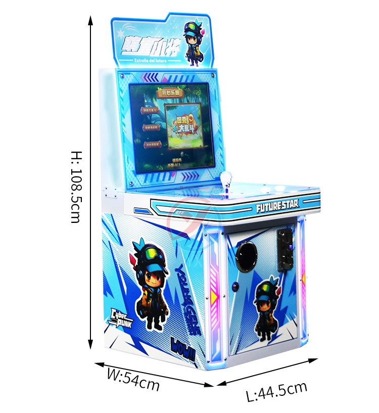 Single Player Happy Amusement Park Game Arcade Game Machine Video Game Coin Logistics Tracking