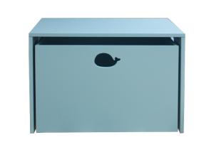 Quality Blue MDF BSCI D40CM Kid Toy Storage Organizer wholesale