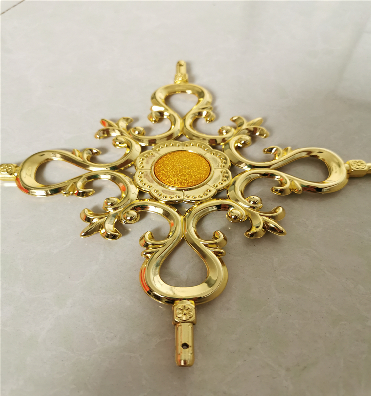 Electroplate window grille inserts geogian bar flower decorate bar for insulating glass window and door